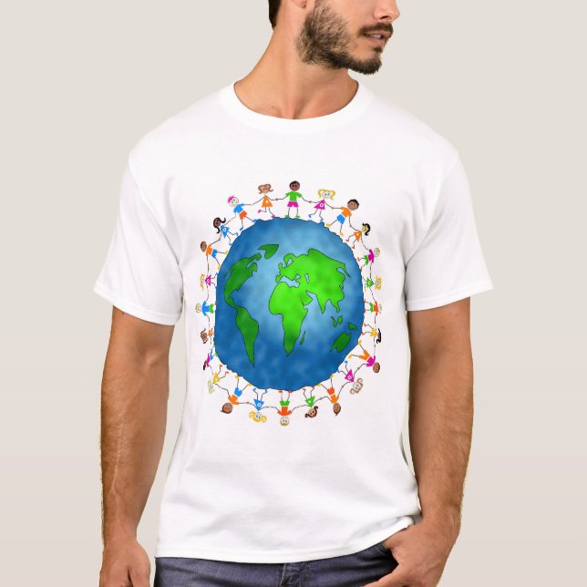 T-shirt Enfants globaux (Devant)