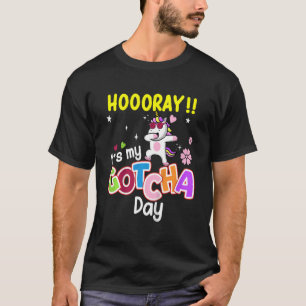 T-shirt Enfants Gotcha Day Enfants Cute Adoption Day Adopt