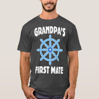 T-shirt Enfants Grandpas Premier Mat Grandson Voile