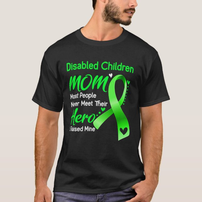T-shirt Enfants handicapés Maman J'ai levé la mine Pullove (Devant)
