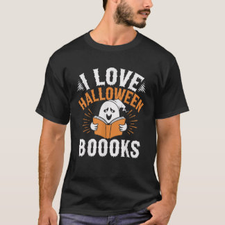 T-shirt Enfants I Love Halloween Livres Halloween Livre Gh