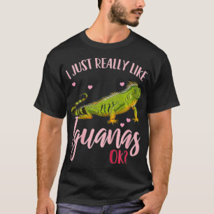 T-shirt Enfants Iguana Lizard Reptile