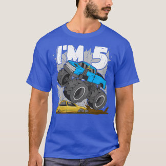 T-shirt Enfants I'm 5 anniversaire party 5e anniversaire M
