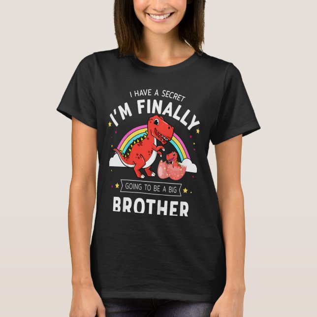 T-shirt Enfants J'Ai Un Secret Je Vais Enfin Être Un Gros (Devant)
