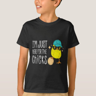T-shirt Enfants Je suis juste ici pour les enfants mignons