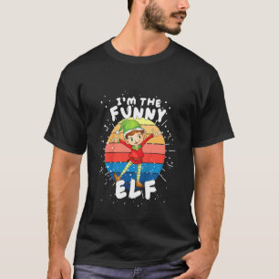 T-shirt Enfants Je suis le drôle Elf Matching Family Group