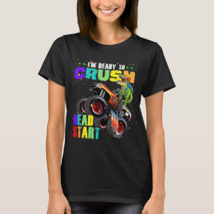 T-shirt Enfants Je suis prêt à écraser Head Start Dinosaur