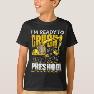 T-shirt Enfants Je suis prêt à écraser la construction pré