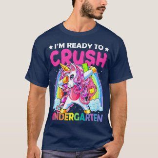 T-shirt Enfants Je suis prêt à écraser la maternelle à l'é