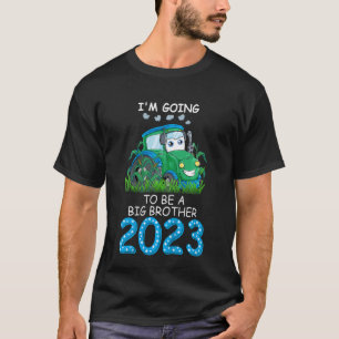 T-shirt Enfants Je vais être un grand frère 2023