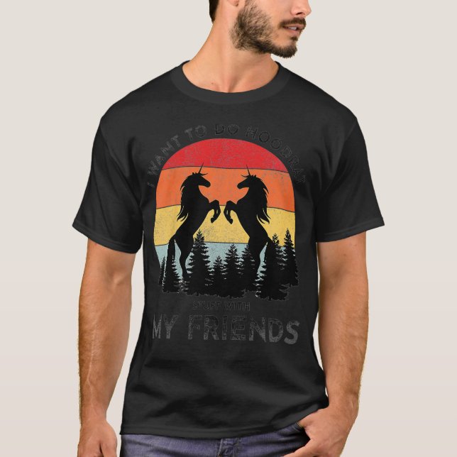 T-shirt Enfants Je Veux Faire Hoodrat Stuff Avec Mes Amis  (Devant)