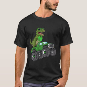 T-shirt Enfants Jour de la Saint Patrick T Rex équitation 
