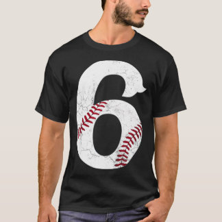 T-shirt Enfants Joyeux Anniversaire 6e 6 ans Cadeau de bas