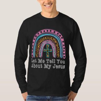 T-shirt Enfants Laissez-Moi Vous Parler De Mon Jésus-Chris