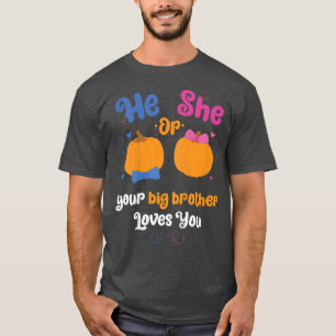 T-shirt Enfants Lui Ou Elle Votre Grand Frère Vous Aime Ge