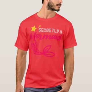 T-shirt Enfants mignonne secrète Sirène fille Princesse Fa