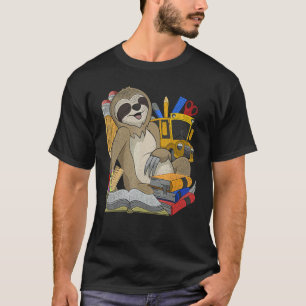 T-shirt Enfants Mignons Écolier Zoo Animal  Faune Fente