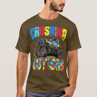 T-shirt Enfants Monster Camion Cruser Autisme Chemise Auti