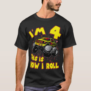 T-shirt Enfants Monster Truck IM 4 C'est comme ça que je r
