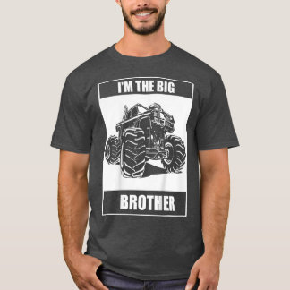 T-shirt Enfants Monster Truck Je suis le Big Brother Ander