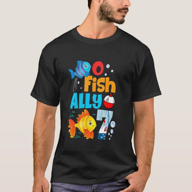 T-shirt Enfants O Fish Ally Un Anniversaire tenue 7e Anniv (Devant)