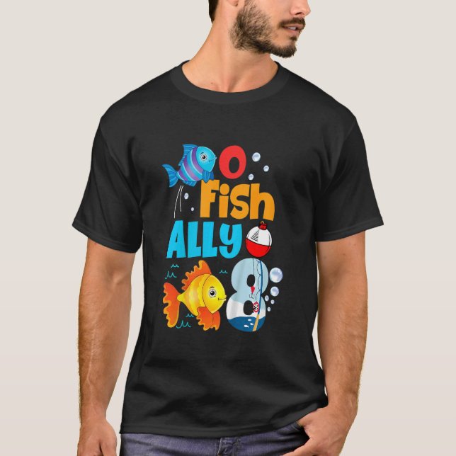 T-shirt Enfants O Fish Ally Un Anniversaire tenue 8e Anniv (Devant)