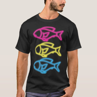 T-shirt Enfants Pêche 80s Retro Poisson Vintage