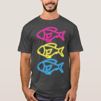 T-shirt Enfants Pêche 80s Retro Poisson Vintage 1