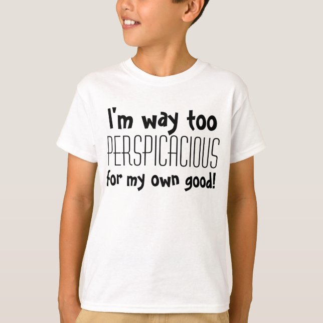 T-shirt Enfants perspicaces (Devant)