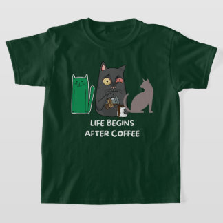 T-Shirt enfants photos de chat pour les amateurs d