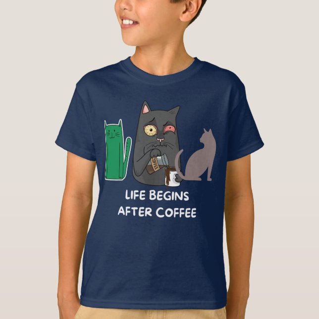 T-Shirt enfants photos de chat pour les amateurs d (Devant)