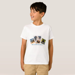 T-shirt Enfants Polaroid Yellowstone