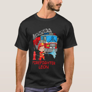 T-shirt Enfants Pompier moteur incendie moteur incendie po