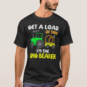 T-shirt Enfants Porteur d'anneau Funny Mariage Party Tract