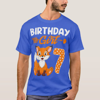 T-shirt Enfants Pour Amoureux des animaux 7e Anniversaire 