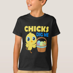 T-shirt Enfants Poussins Me Creg Pâques Chasse aux Oeufs P
