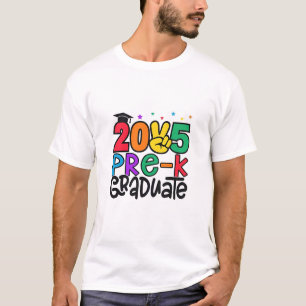 T-shirt Enfants pré-K Grad 2025 Préscolaire Graduation