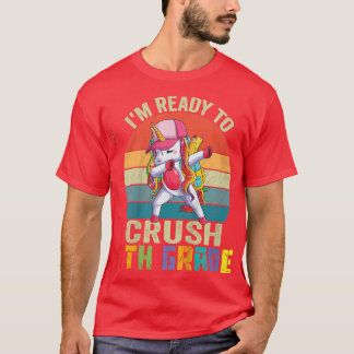 T-shirt Enfants Prêts À Écraser La 7E Classe Unicorne 