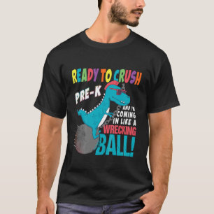 T-shirt Enfants Prêts À Écraser Pré K Wrecking Ball Bo