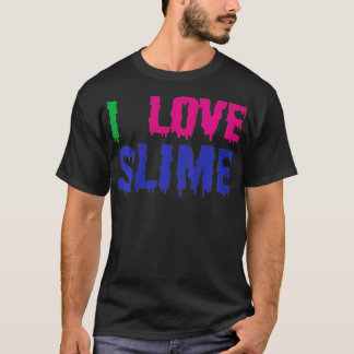 T-shirt Enfants que j'aime Slime - Enfants amusants