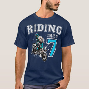 T-shirt Enfants Qui Vont Jusqu'À 7 Ans 7e Anniversaire Gar