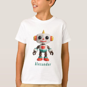 T-shirt Enfants robots personnalisables