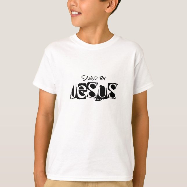 T-shirt Enfants sauvés par JESUS (Devant)