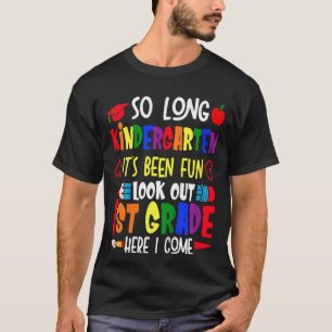 T-shirt Enfants Si Long maternelle 1ère année Je Viens Gr