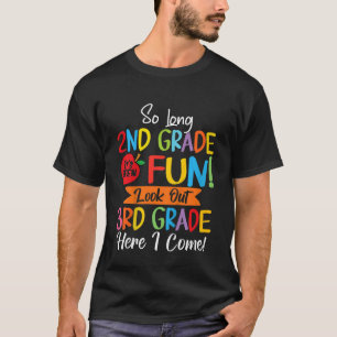 T-shirt Enfants si longue 2e année ici je viens 3e année d