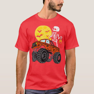 T-shirt Enfants Squelette Monster Camion Lune Candy Toddle