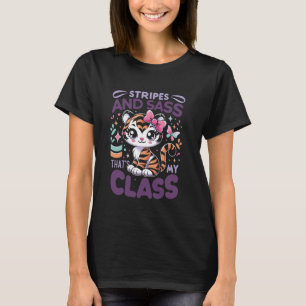 T-shirt Enfants tigres mignons