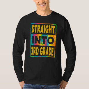 T-shirt Enfants Tout droit en 3e année 1er jour de troisiè