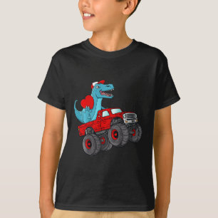 T-shirt Enfants Valentines Jour T Rex équitation Monster T