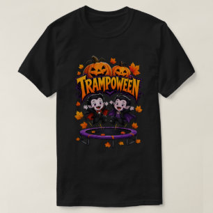 T-shirt Enfants vampires Trampoween Halloween Trampoline